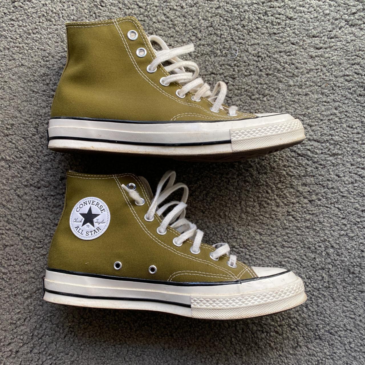 Moss green converse on sale