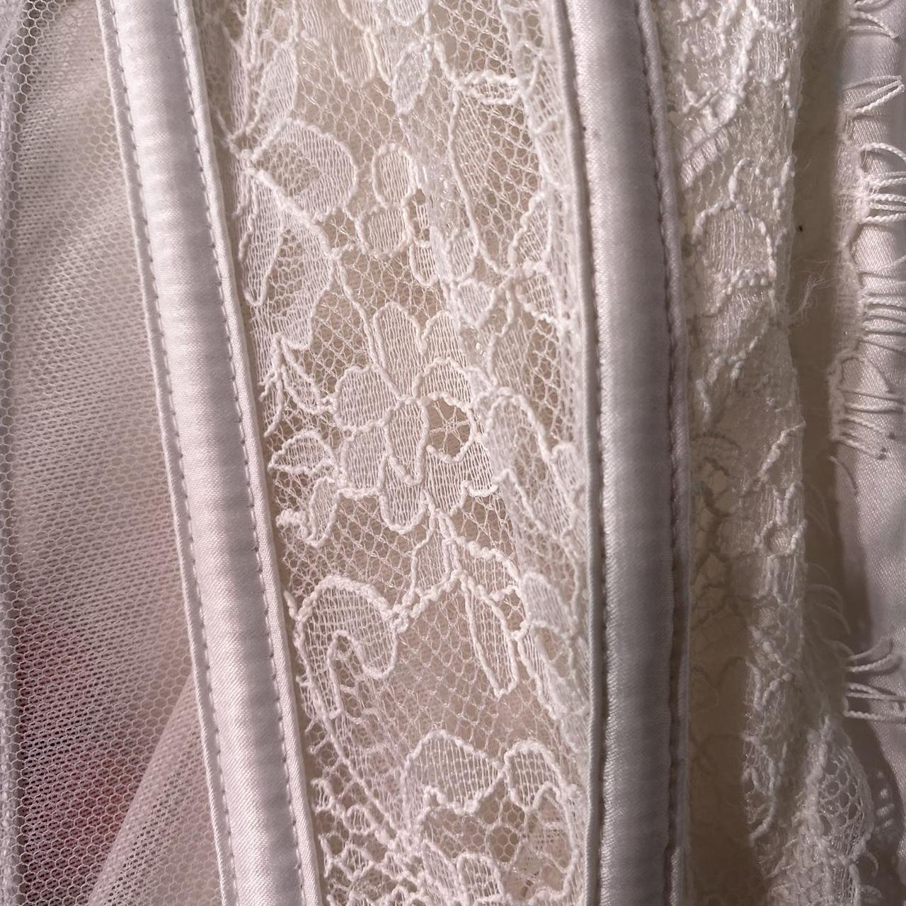 FREE SHIPPING. Victoria’s Secret lace corset top 🤍... Depop