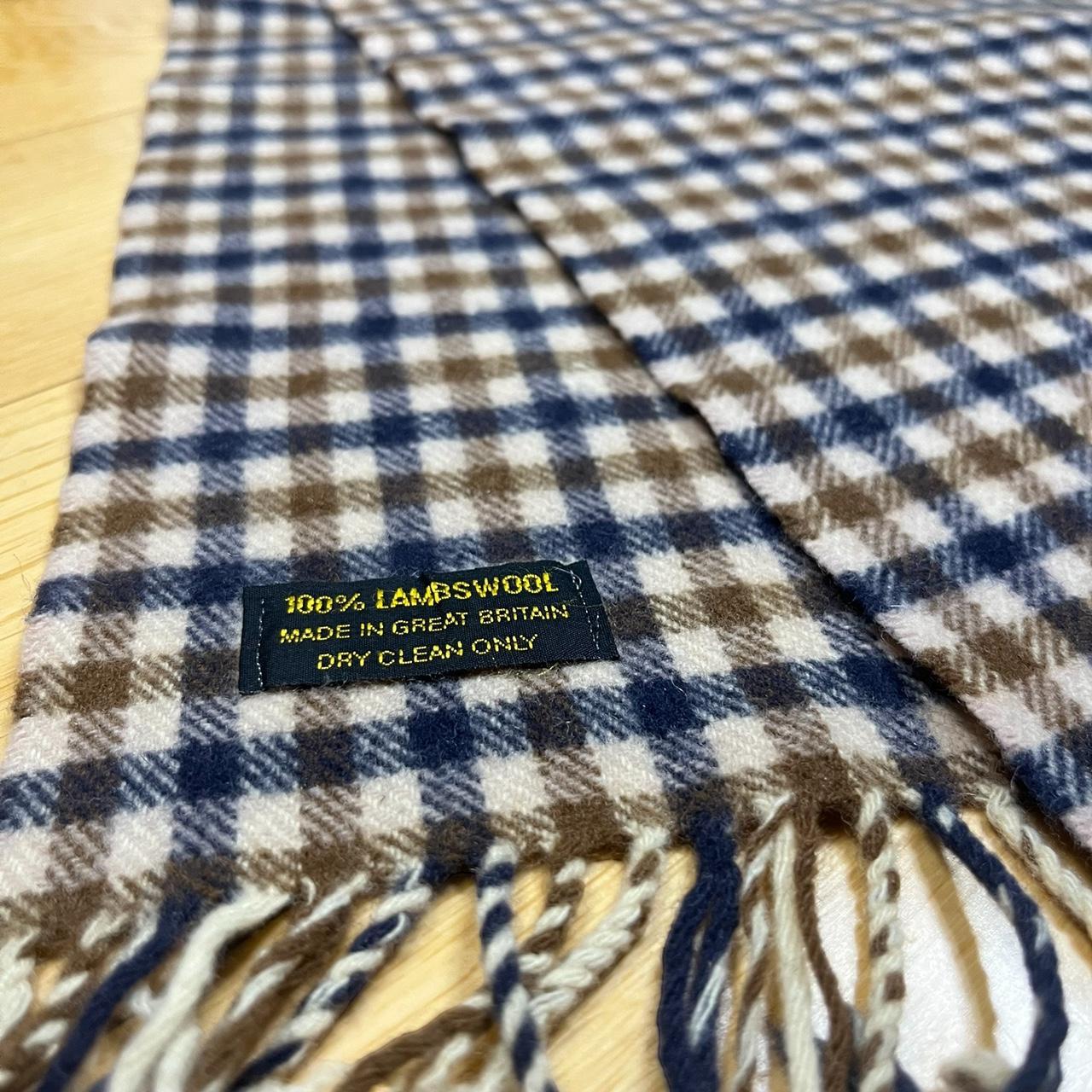 Aquascutum Scarf Vintage Aquascutum Scarf 100%... - Depop