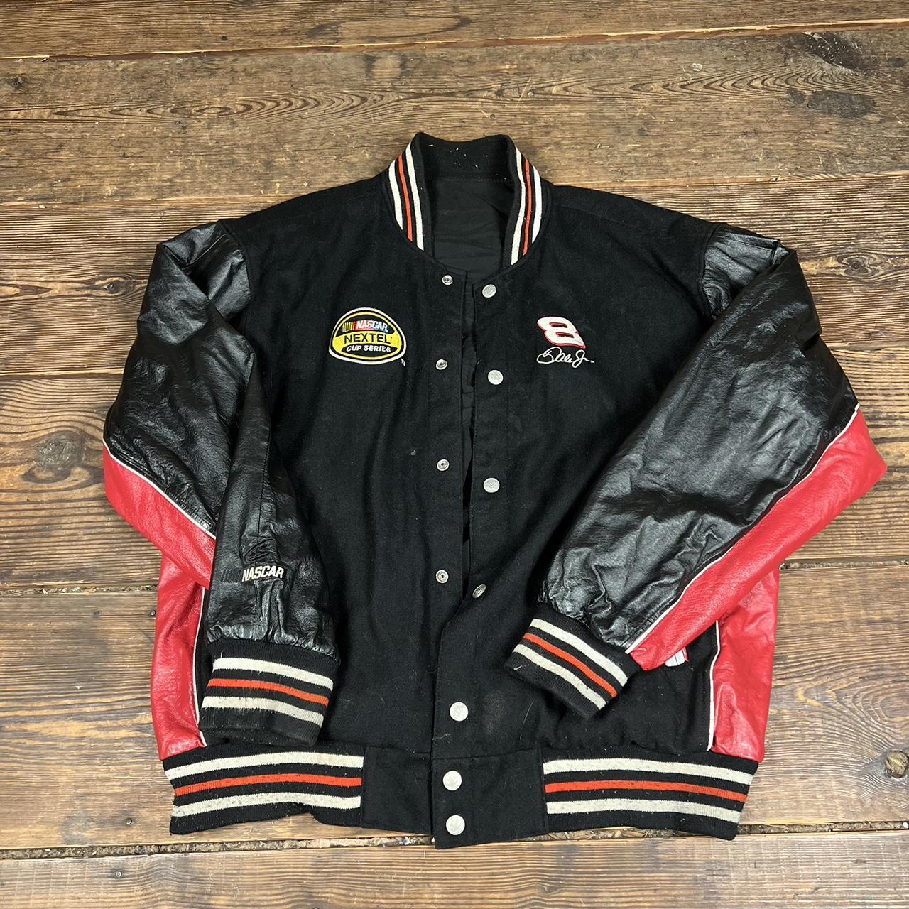 Chase factory Leather Racing Dale Jr. Jacket Coat L