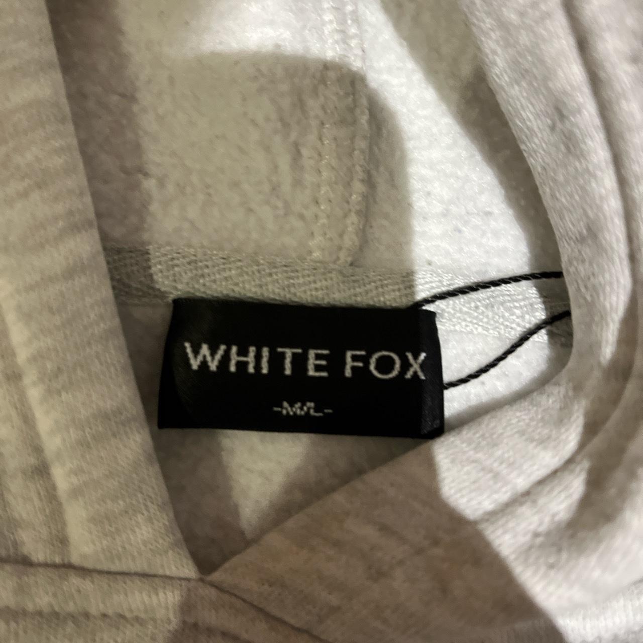 grey and green Whitefox hoodie selling as I don’t... - Depop
