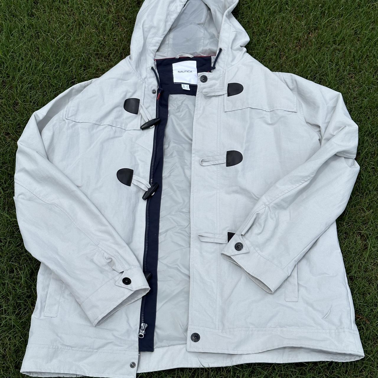 Large Nautica Rain Jacket 🌧️ Worn less than 5... Depop