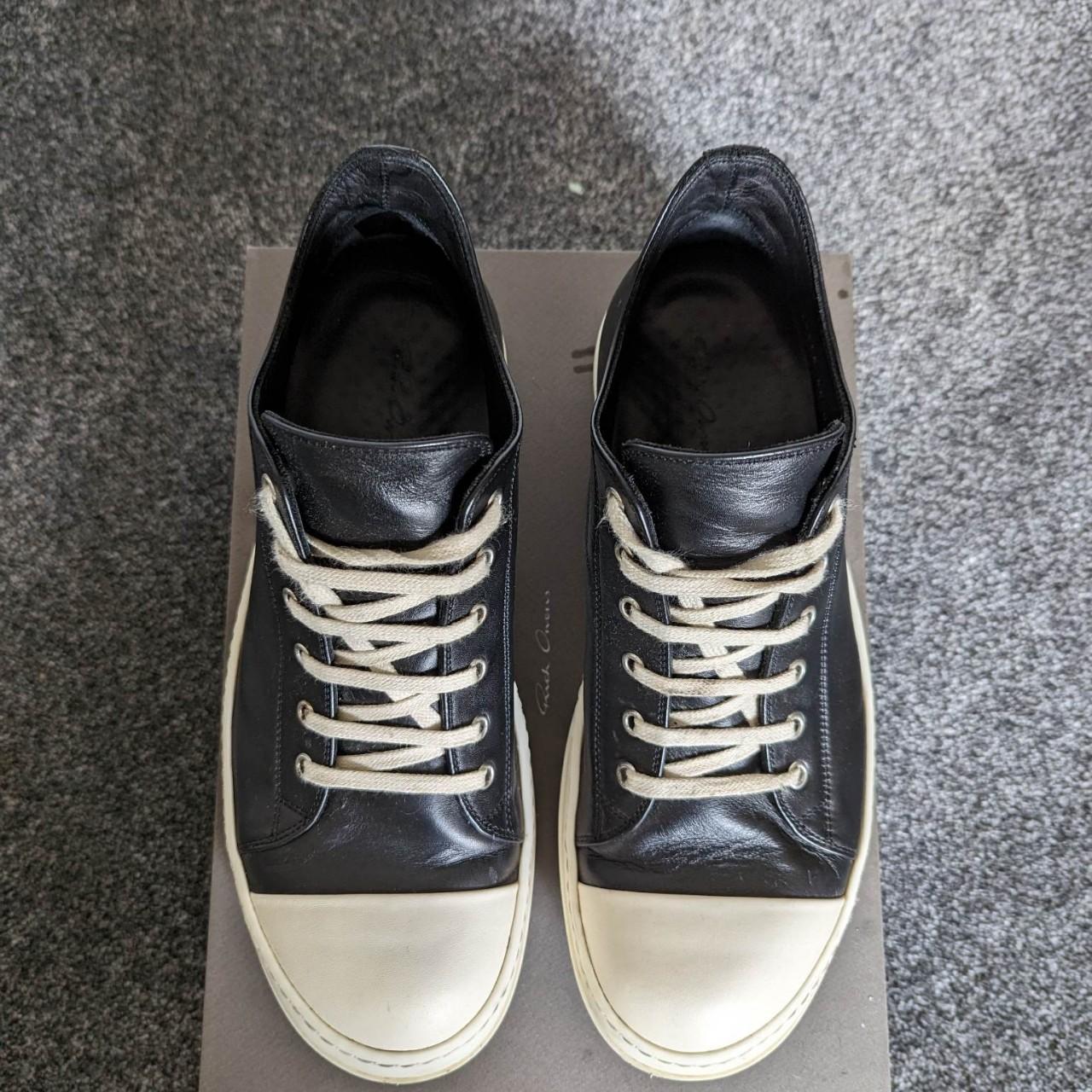 Rick Owens Men's Black Trainers | Depop