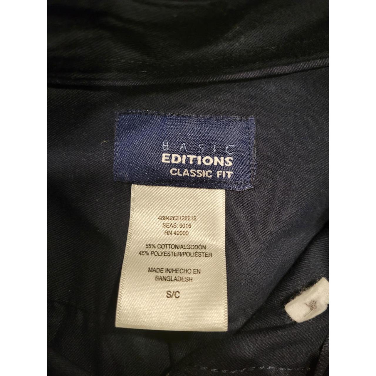 Basic Editions Men's Shirt - Blue - M – BASIC EDI… - image 2