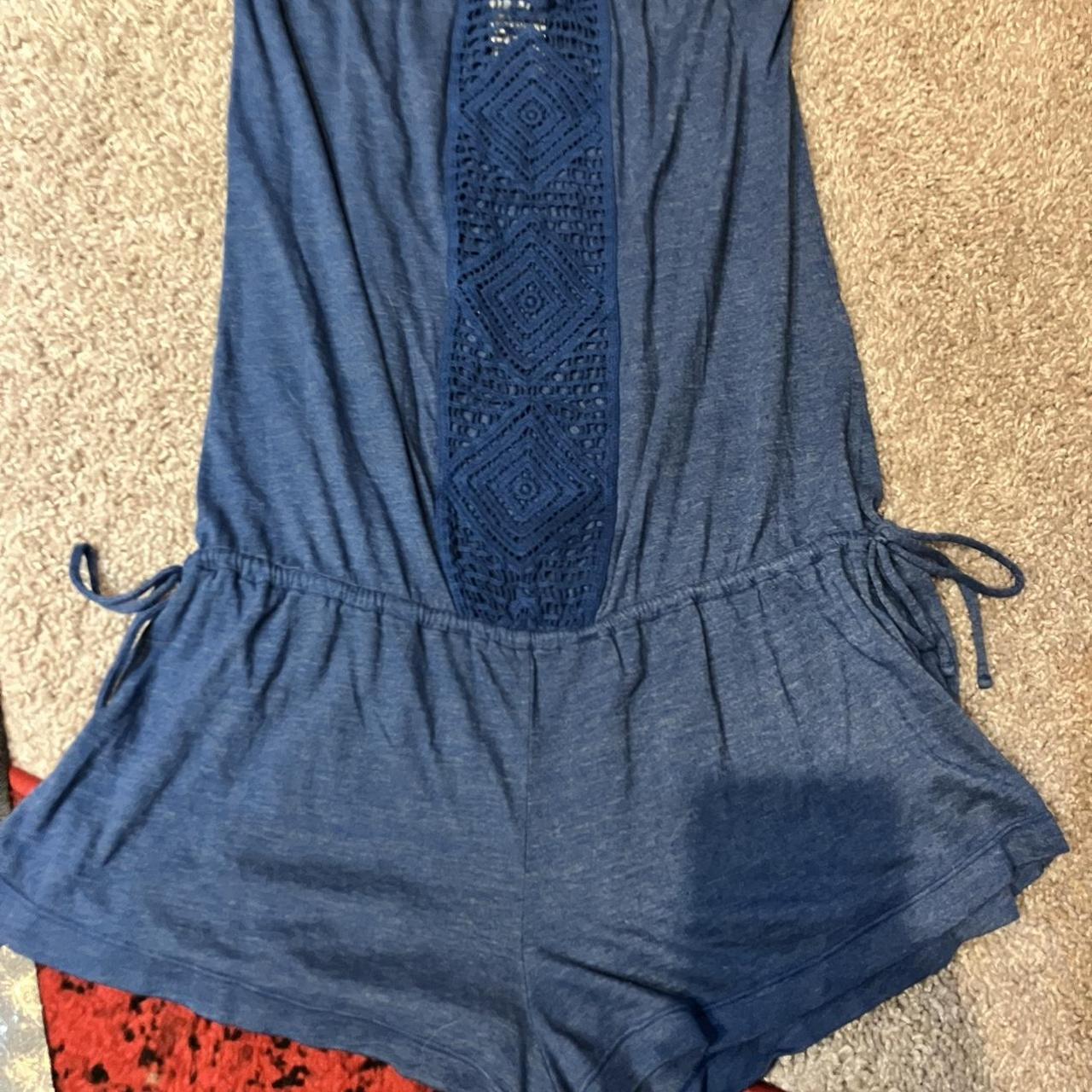 Lucky brand strappless romper S Lucky brand swim - Depop