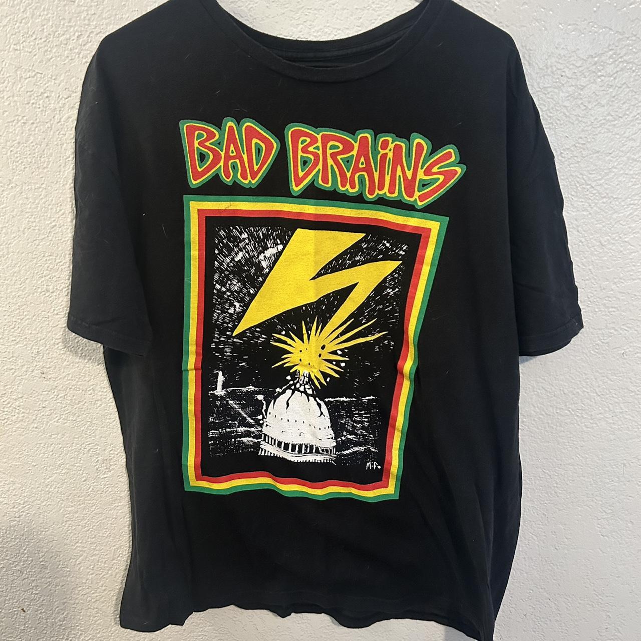 Vintage bad brains T-shirt #vintage #badbrains - Depop