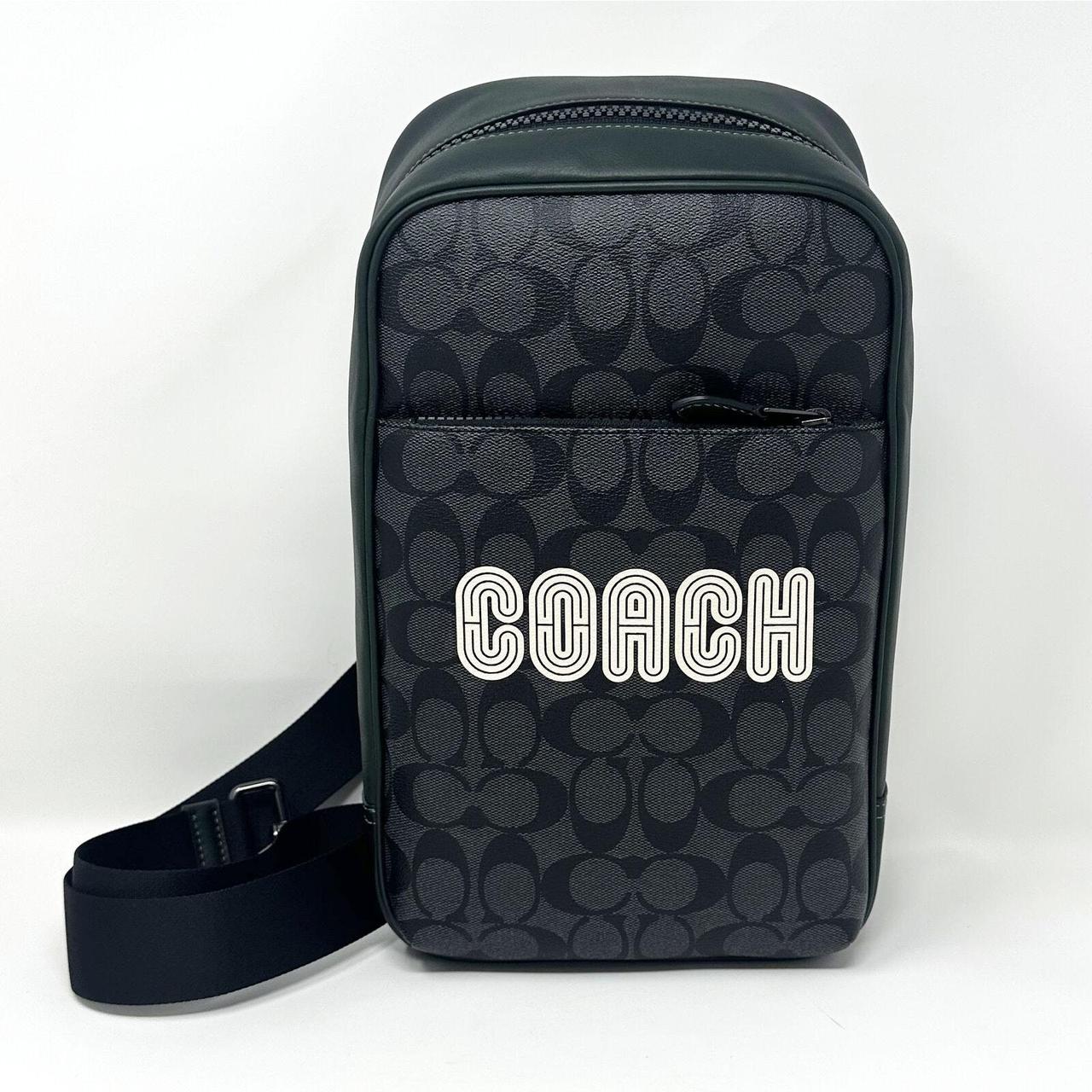 Coach Westway Pack In Colorblock Signature Canvas store With Coach Patch