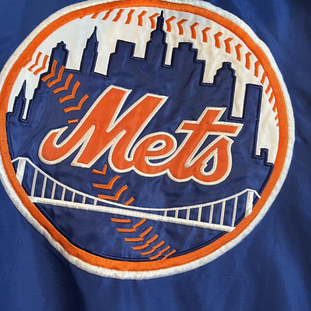 Mets NY baseball sweatshirt hoodie Worn but in good - Depop