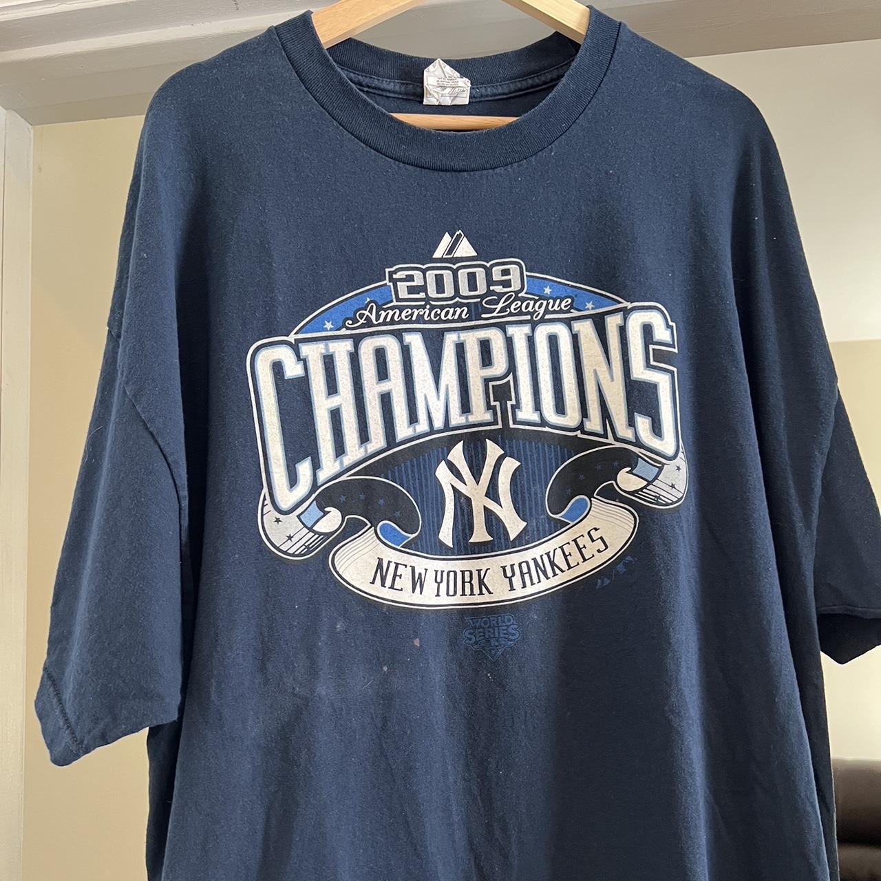 New York Yankees 2009 World Series Championship T - Depop