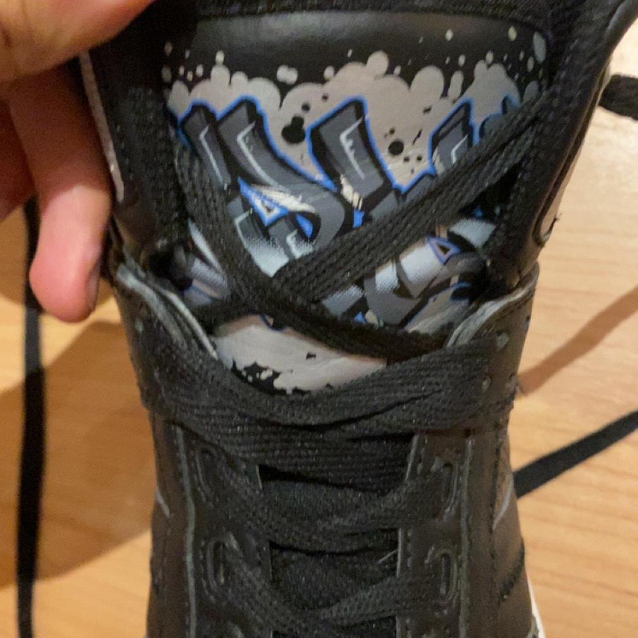 Size 10 graffiti osiris skate shoes Depop