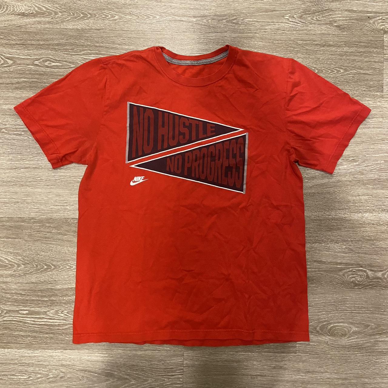 team red nike shirt