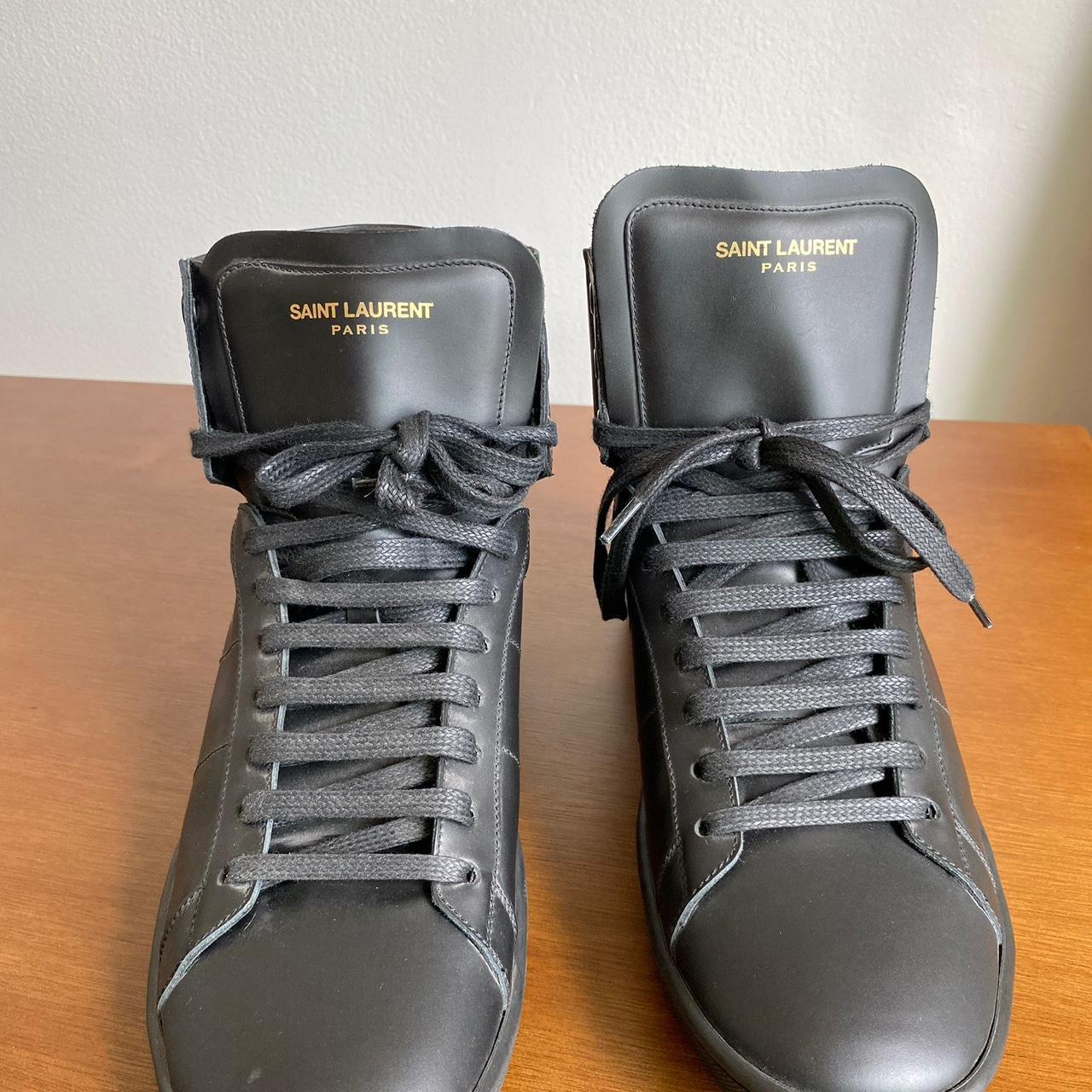 New saint laurents shoe bots for men Depop