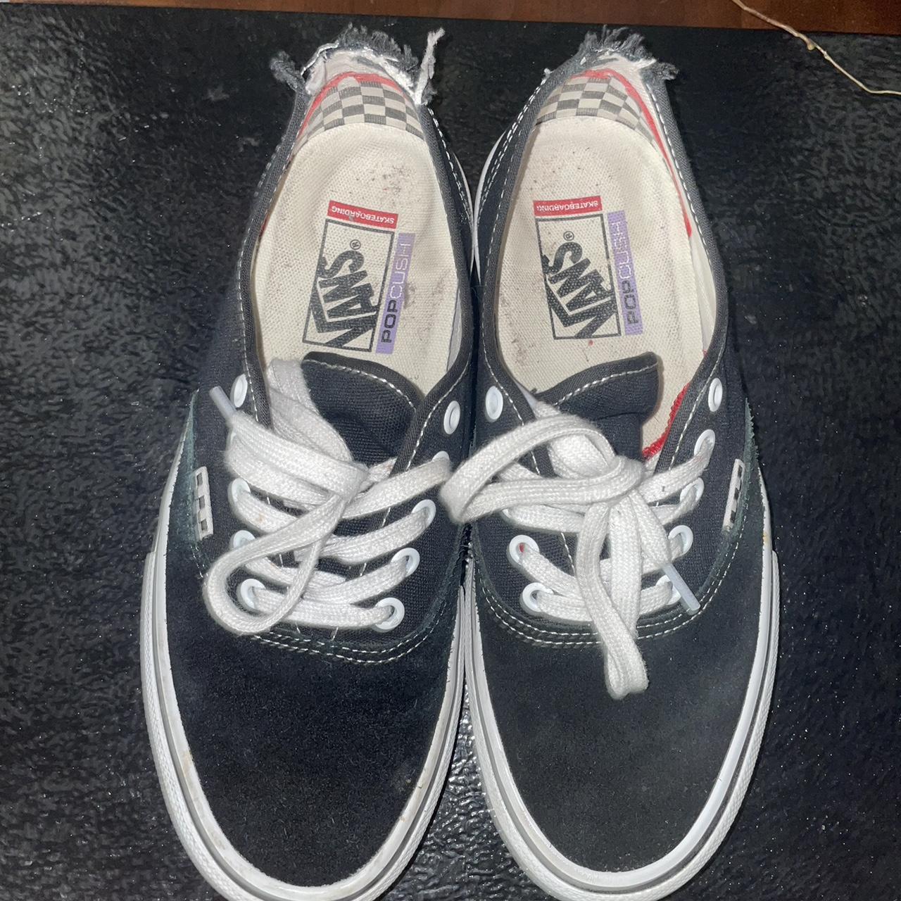 Vans popcush skateboarding shoes Men’s size 8 Depop
