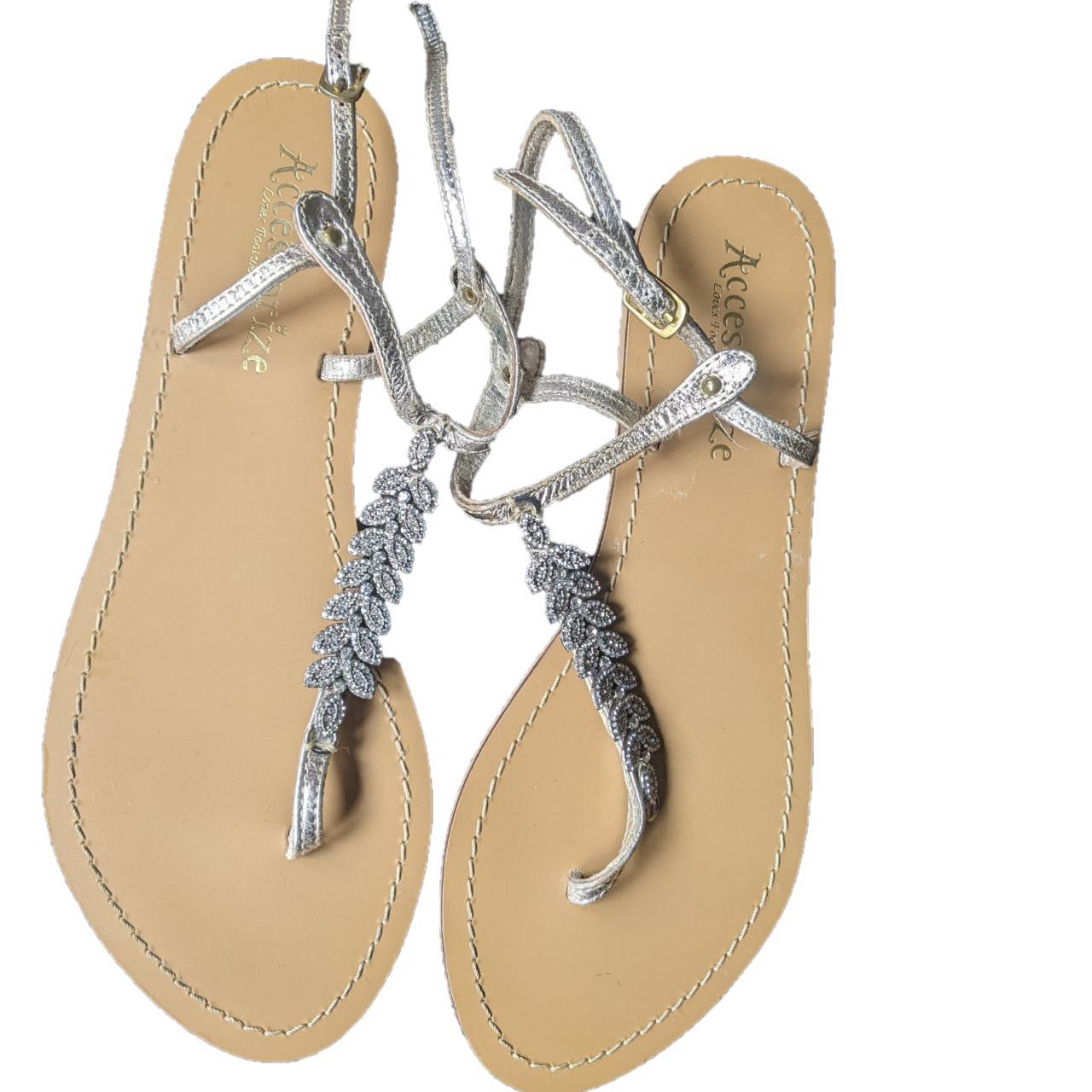 Accessorize on sale gold sandals