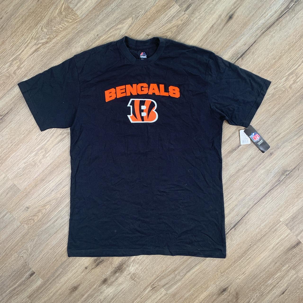 Cincinnati bengals shirt, nfl apparel brand, good - Depop