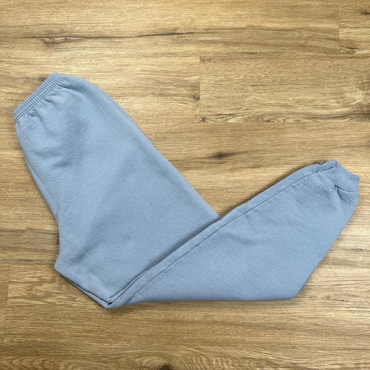 Light blue hanes sweatpants sale