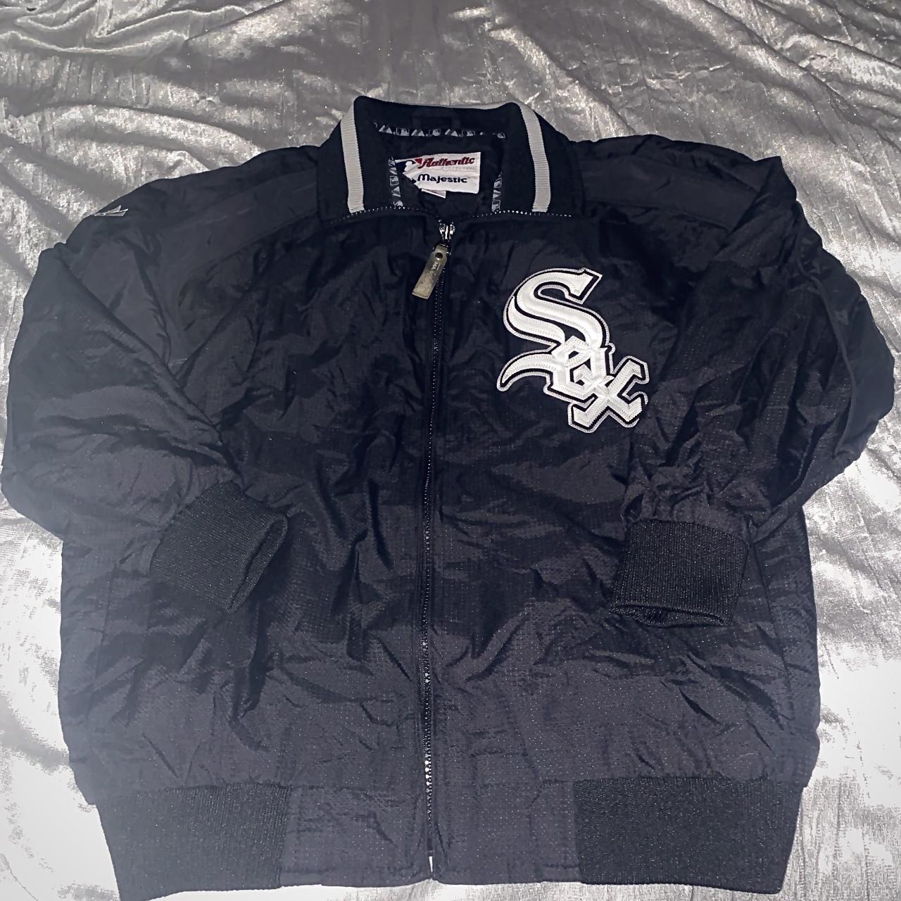 Majestic Athletic Chicago White Sox MLB Jacket. Only - Depop