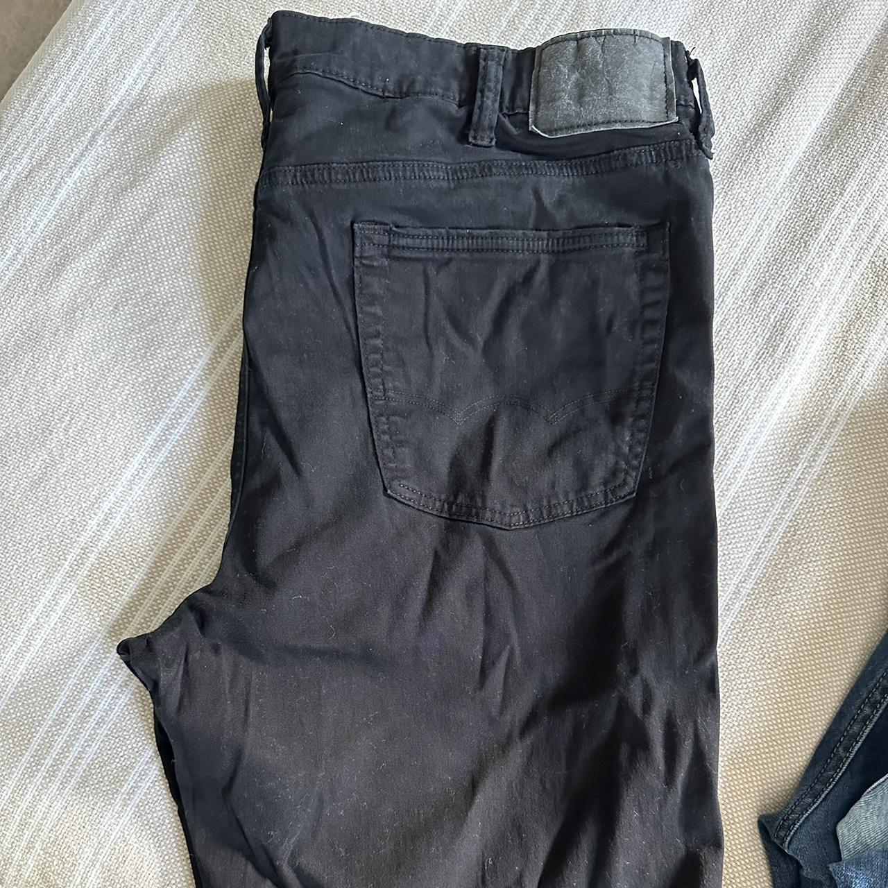 American Eagle Outfitters Men's Grey Jeans | Depop