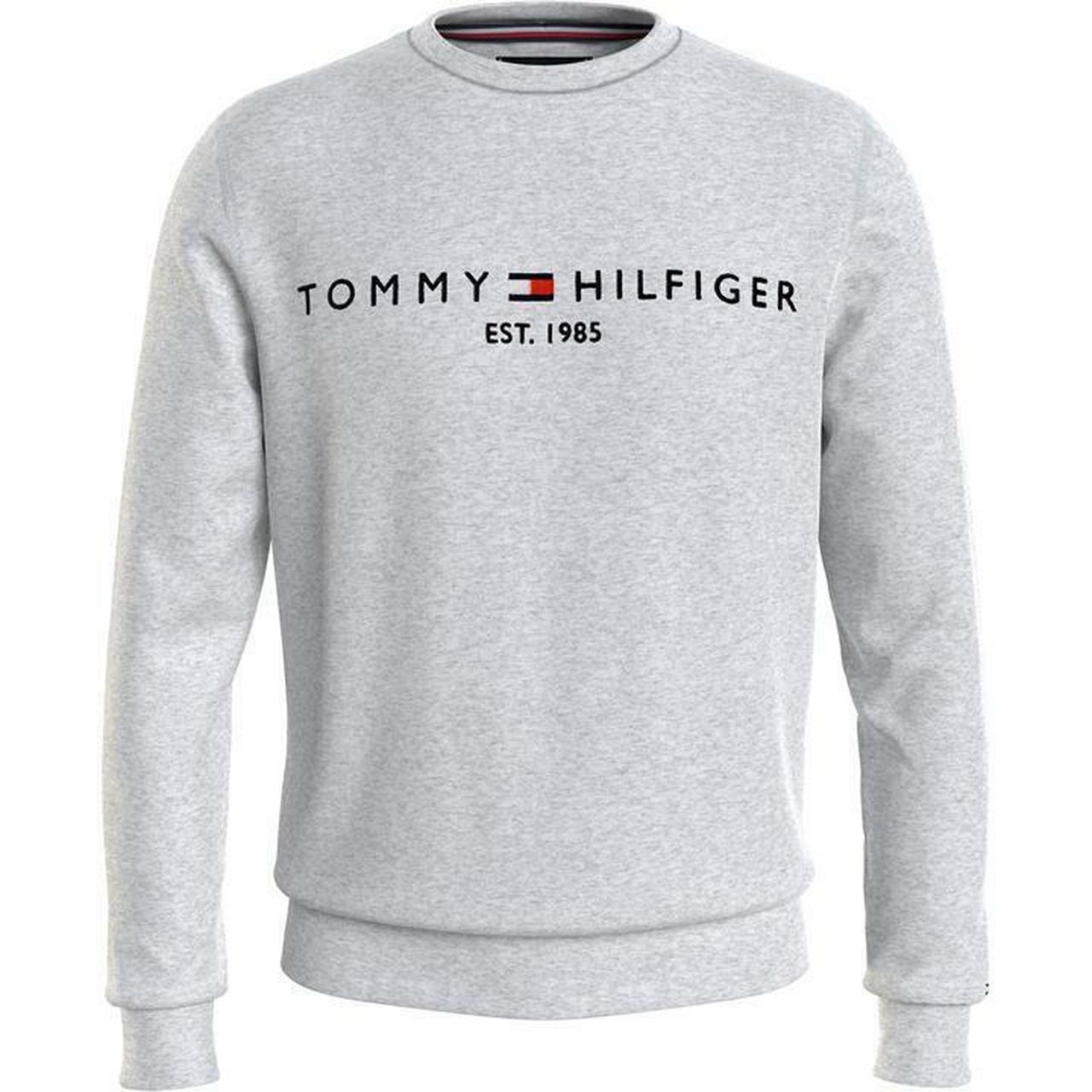 Tommy Hilfiger Grey Jumper | Depop