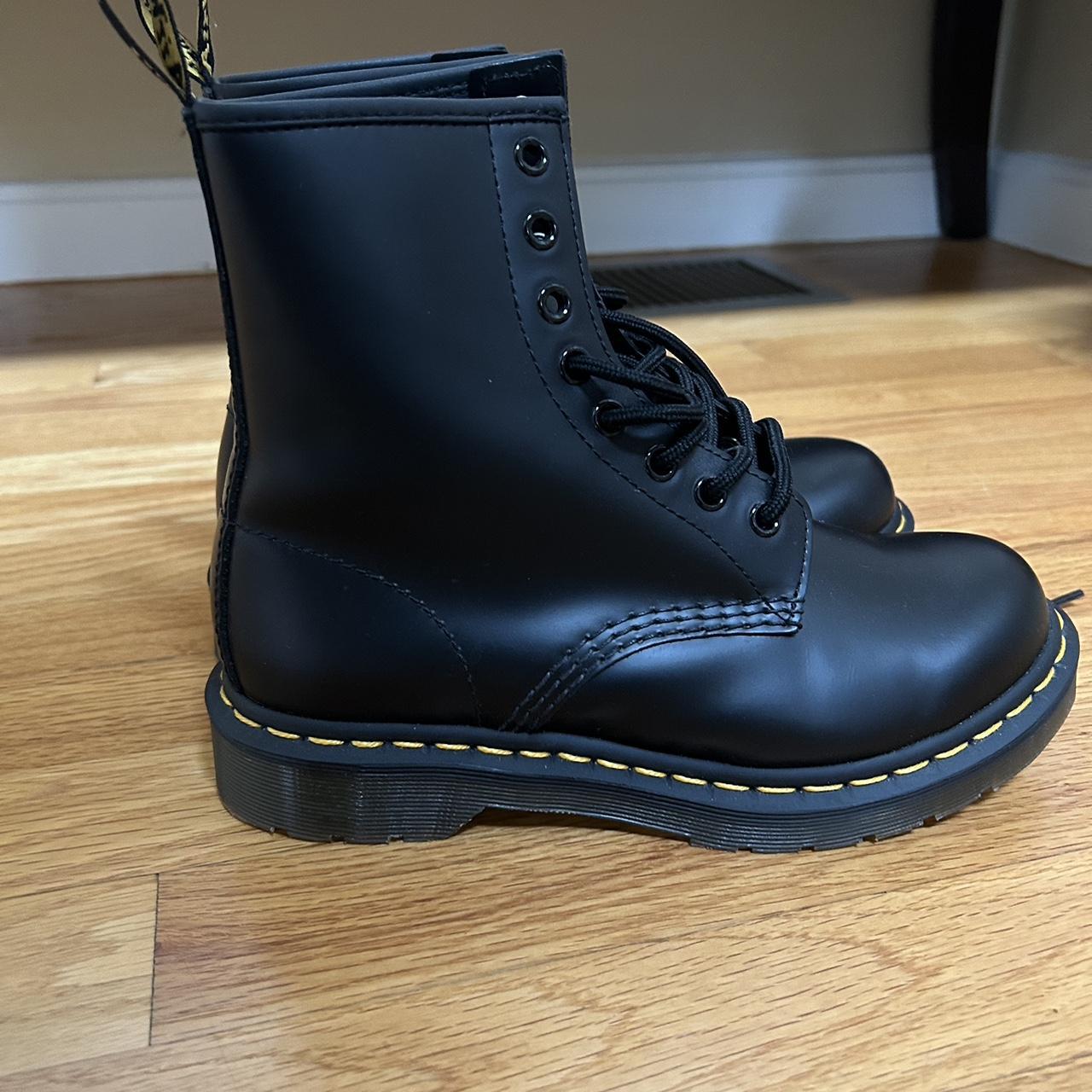 Dr martens 1460 black cheap noir smooth