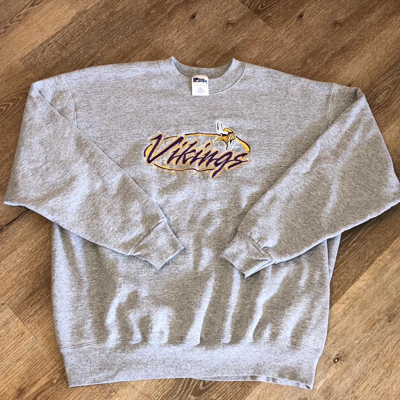 VINTAGE Minnesota Vikings Crewneck SZ XL!