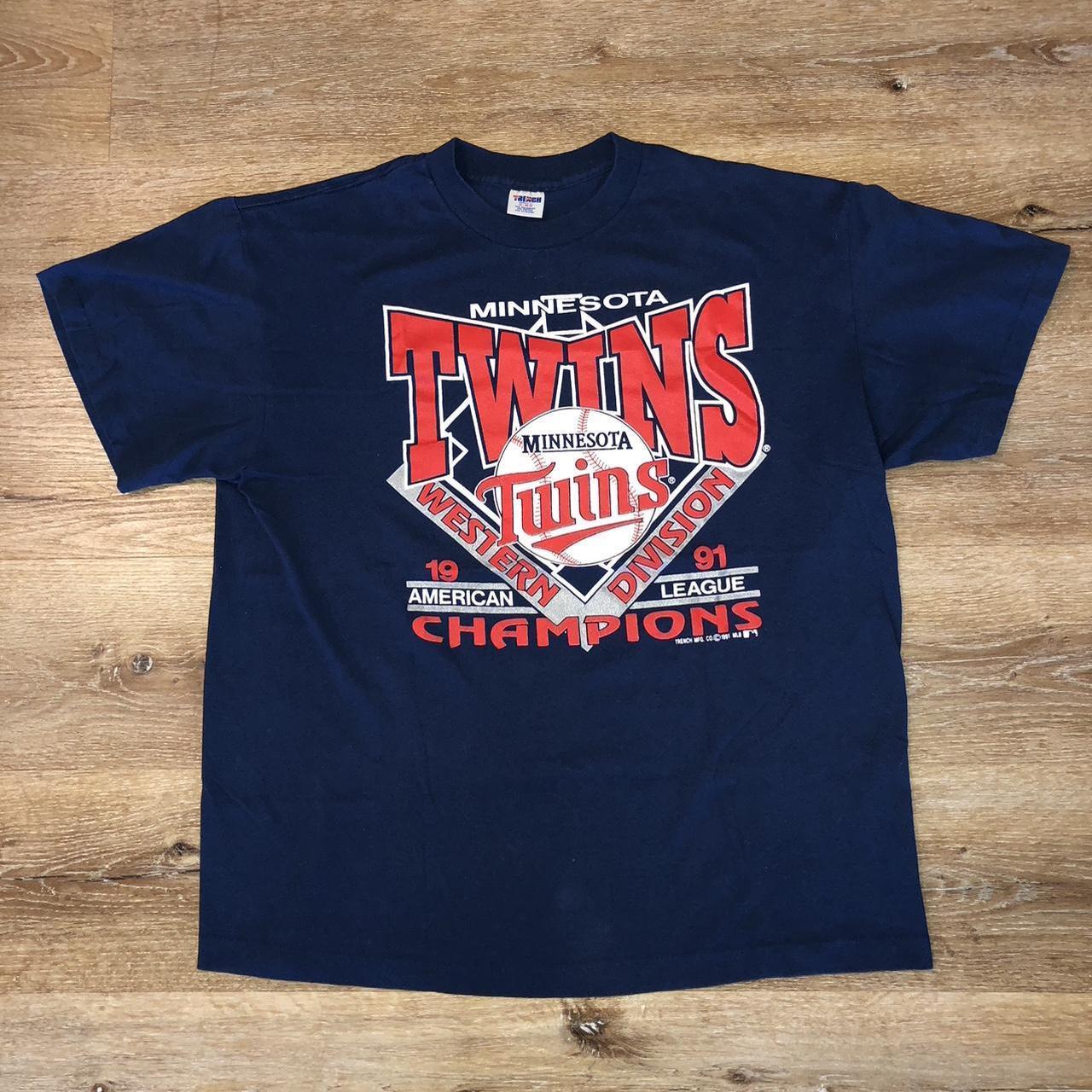 Vintage Minnesota Twins Shirt Size Large