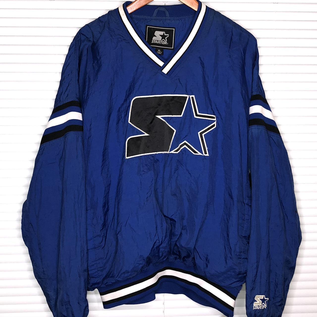 90's Dallas Cowboys NFL Starter Pullover Coat, - Depop