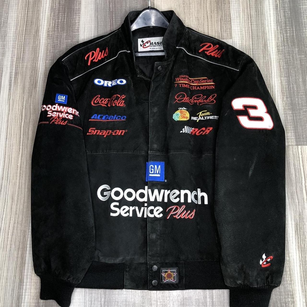 Vintage Dale Earnhardt Racing Jacket Size - XL... - Depop