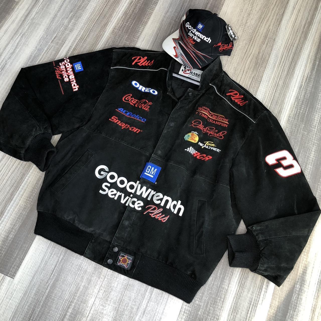 Vintage Dale Earnhardt Racing Jacket Size - XL... - Depop