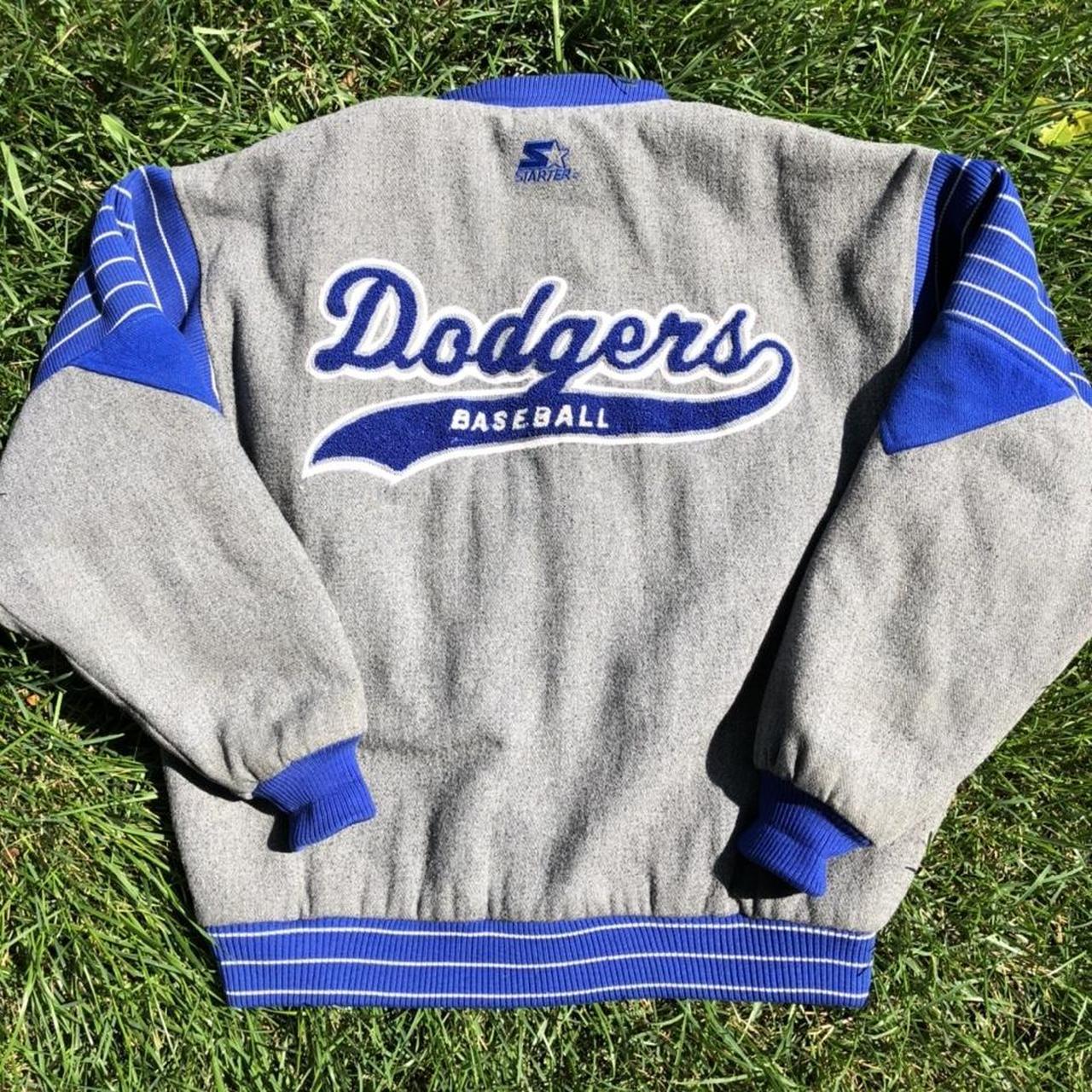 dodgers vintage sweater