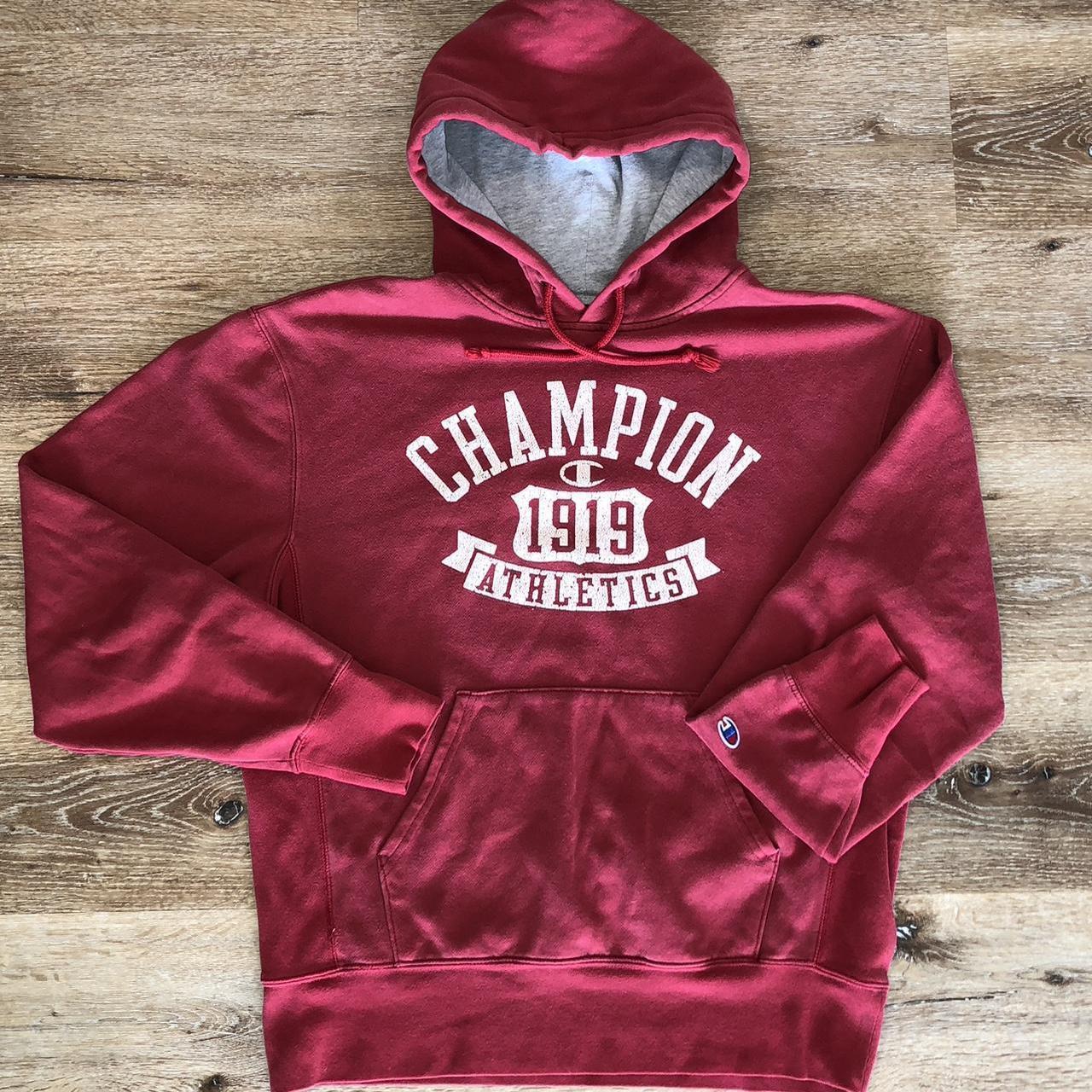 Large champion hoodie hot sale