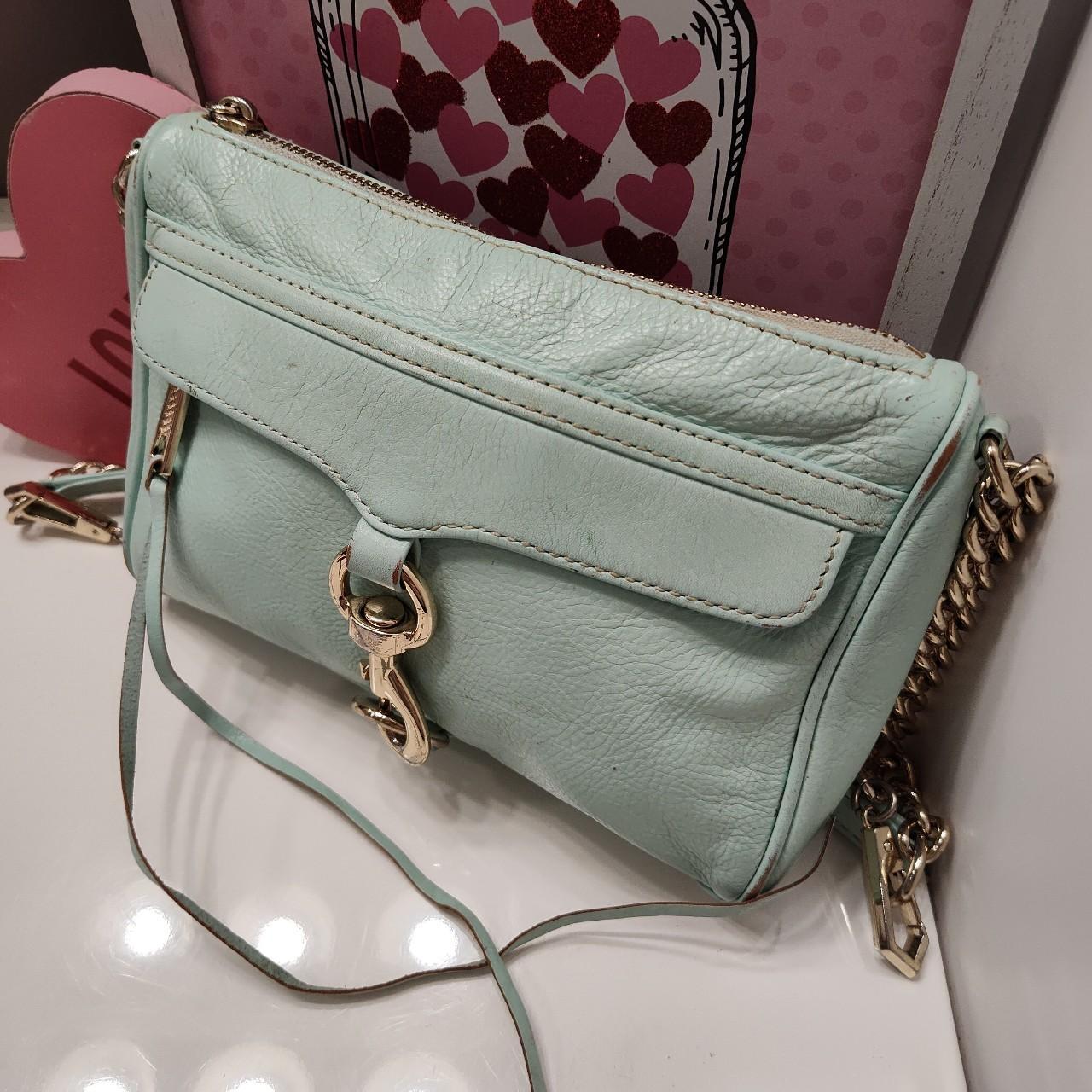 Green rebecca minkoff bag hot sale