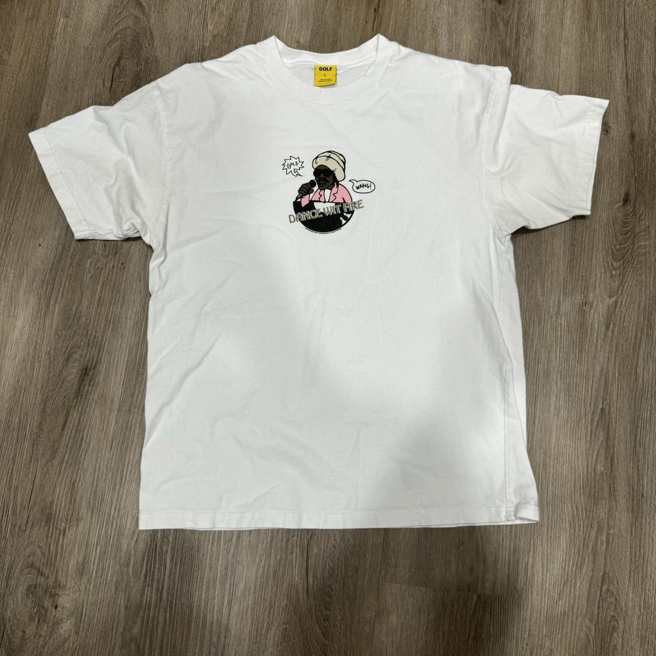 Size Large White Golf Wang Tee - Depop