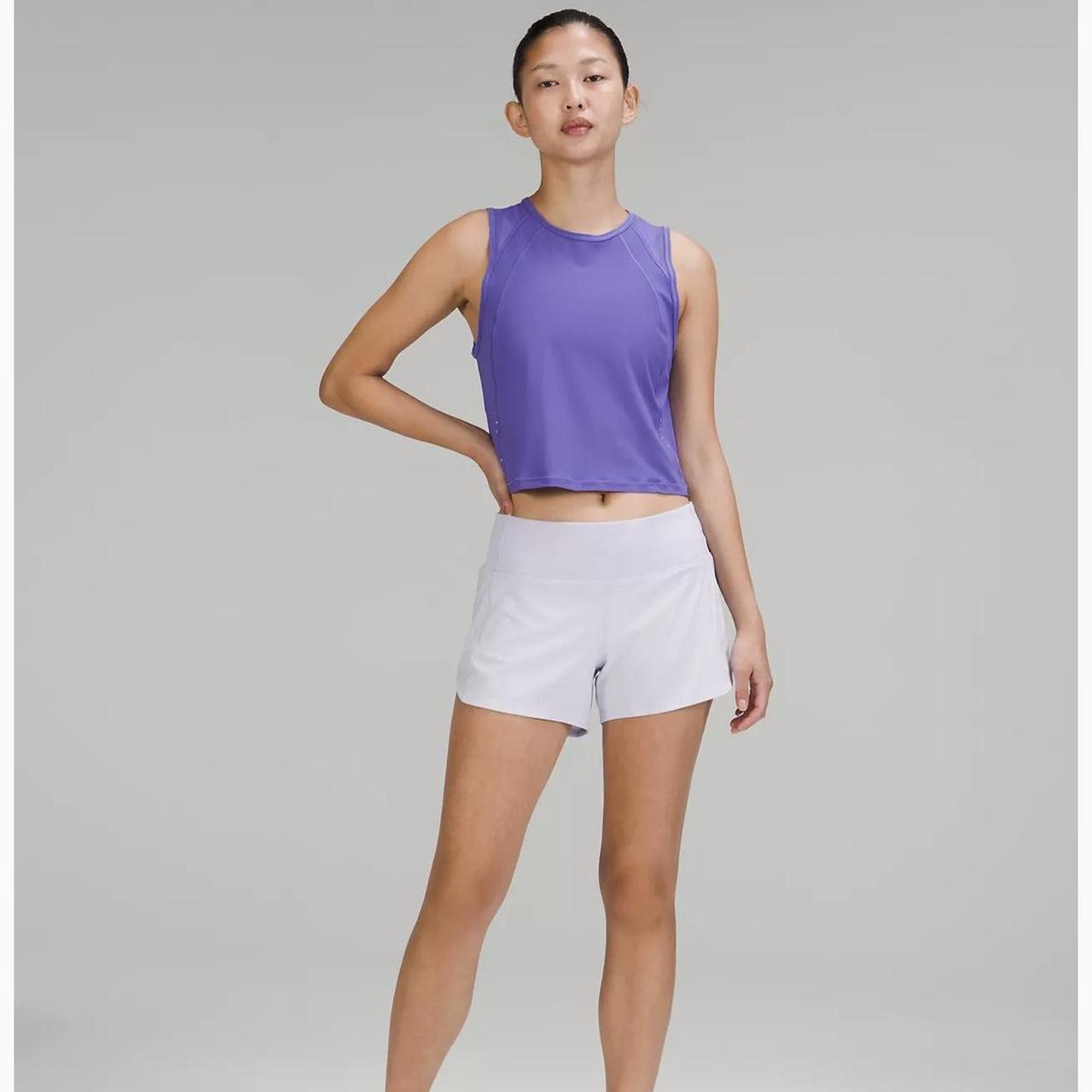 Periwinkle store lululemon shorts