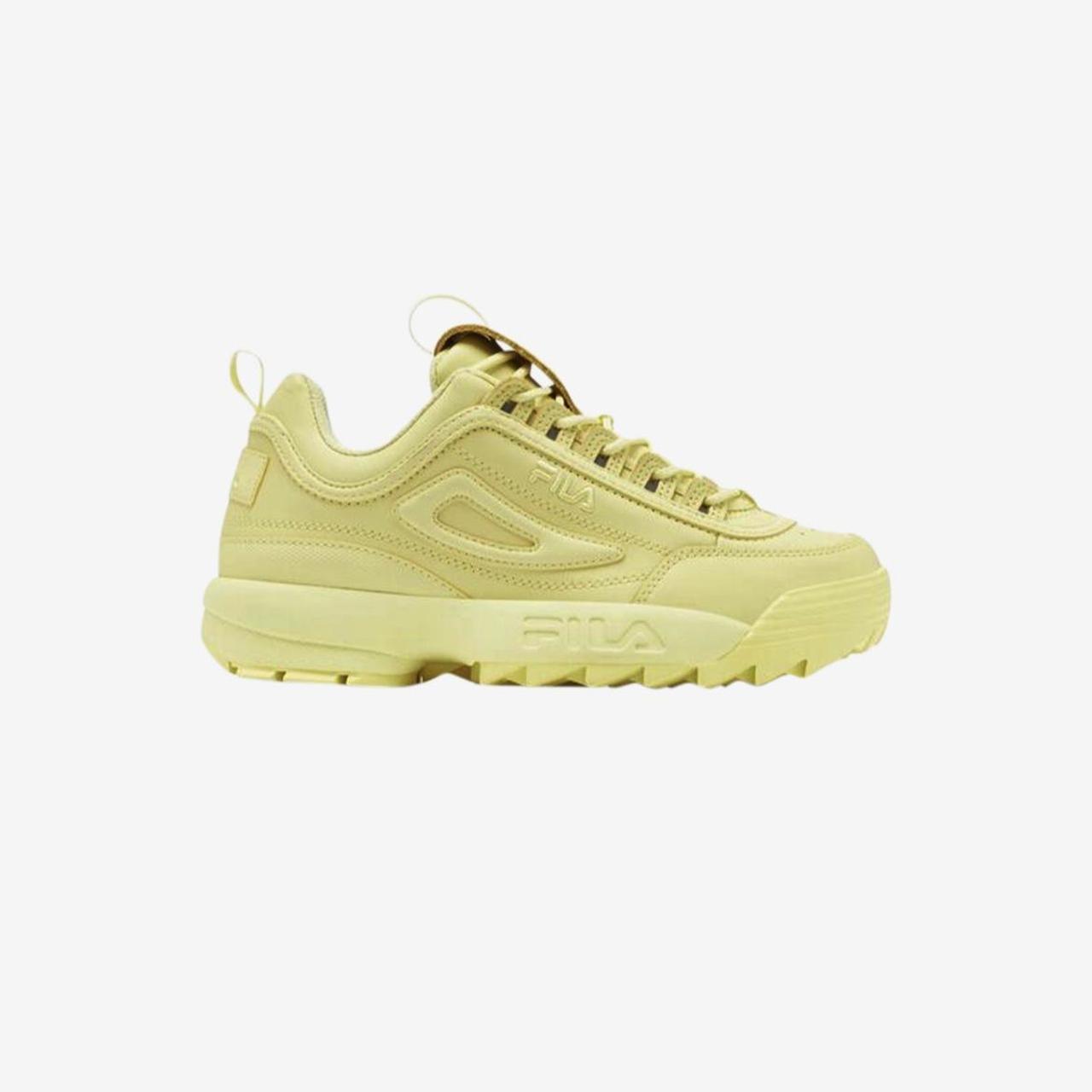 Fila shop yellow women