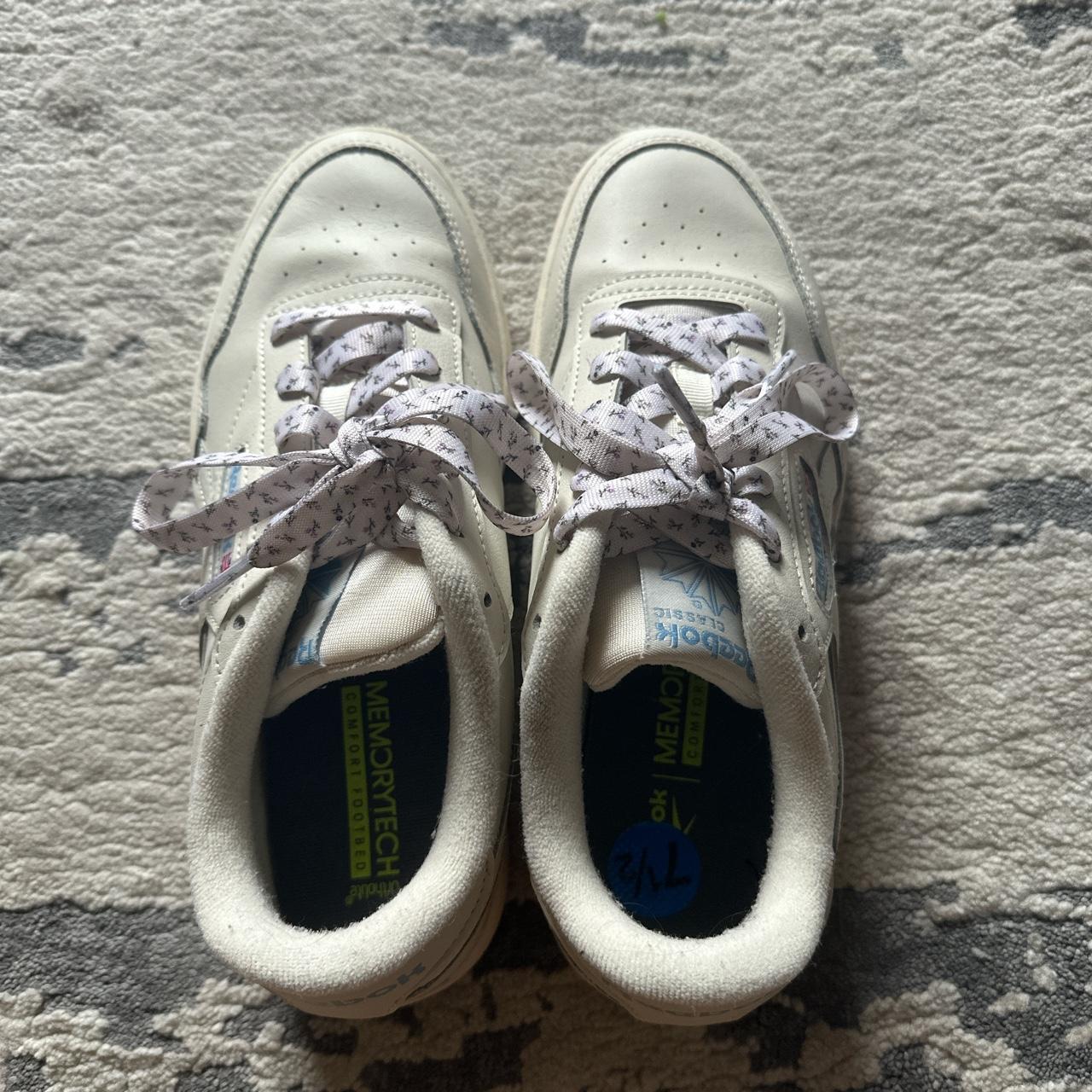 reebok floral sneakers