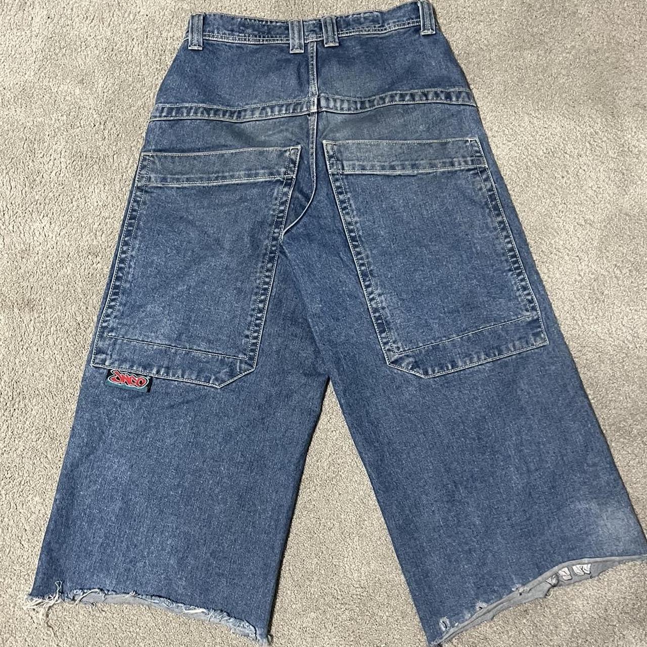 Jnco jeans rollin 32x30 cut to about 28 crazy | Depop