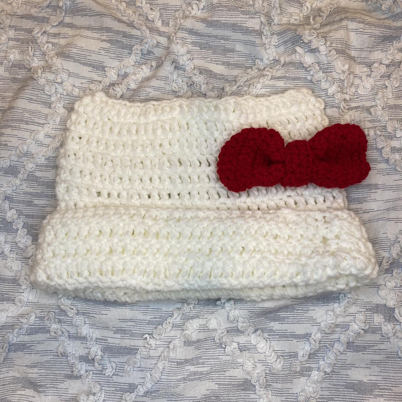 Crochet in Color: Hello Kitty Hat Pattern
