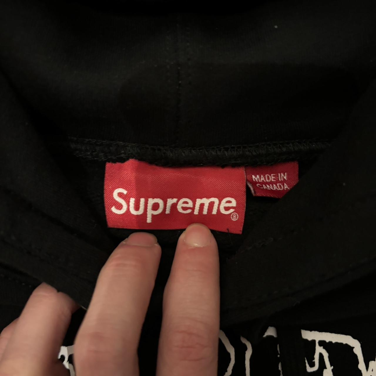 Supreme x Corteiz Rules the World Hoodie Black In | Depop