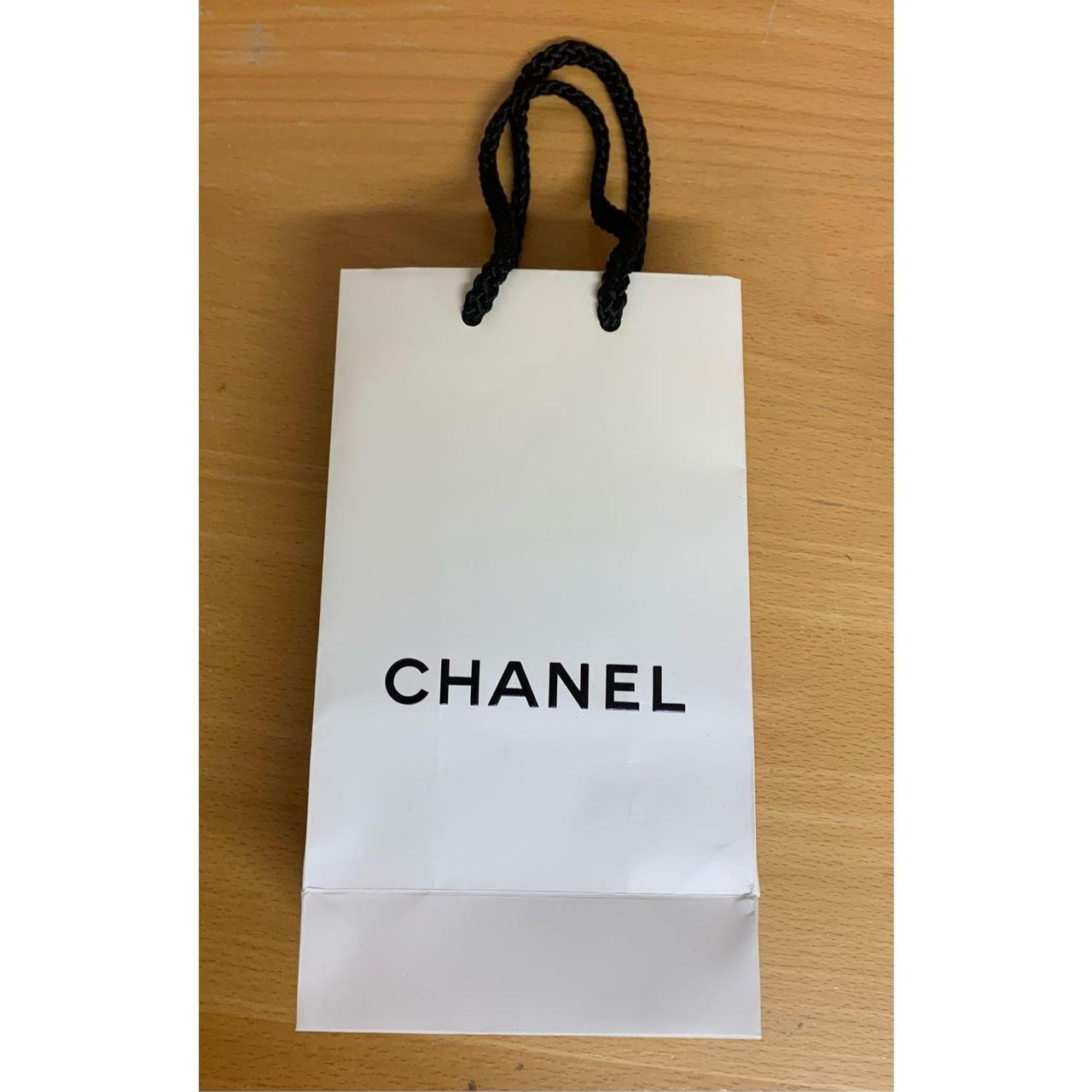 CHANEL White Retail Paper Bag 11.5” X 9.75” X 5” - Depop