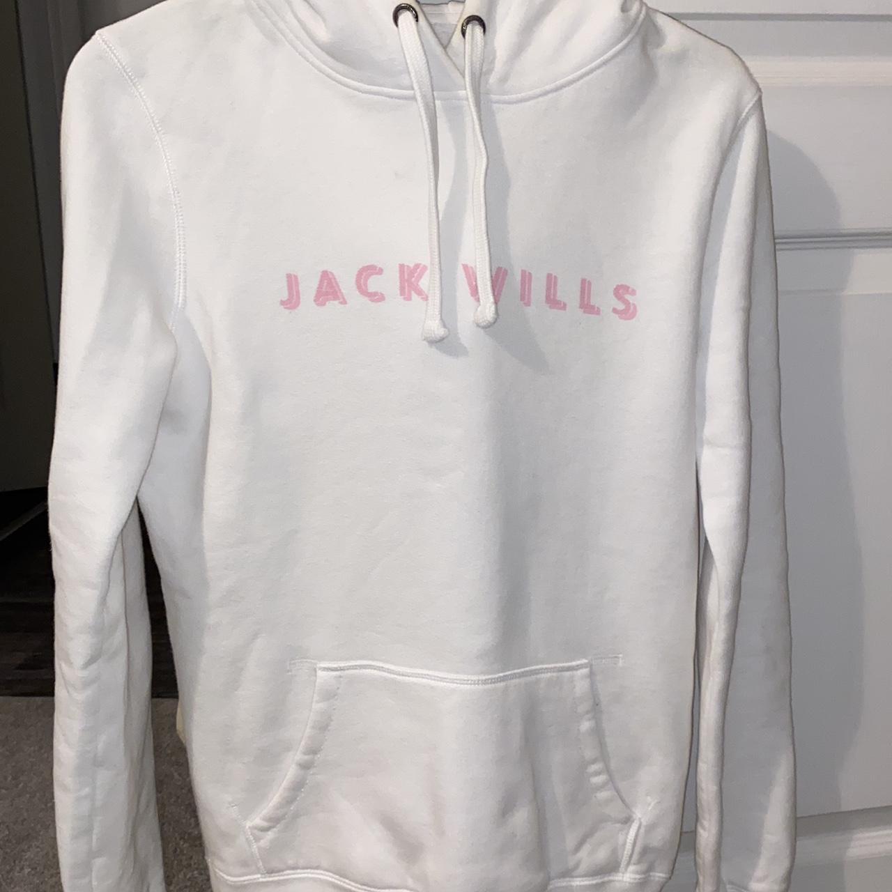 Jack wills white on sale hoodie