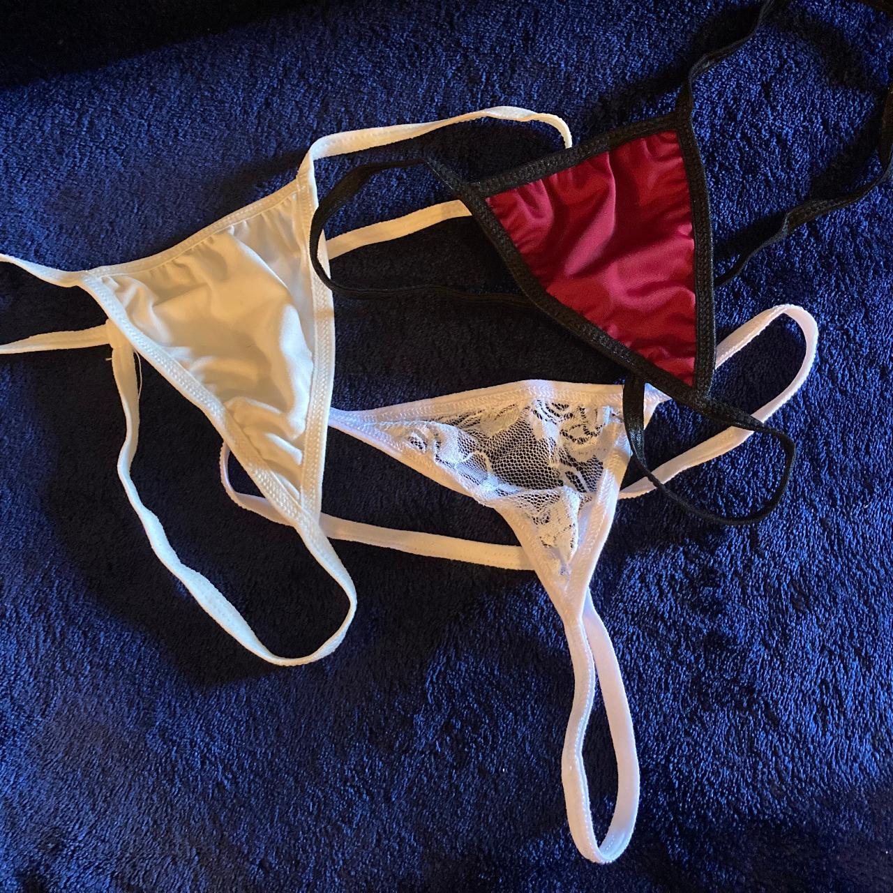 🍒CHERRY FLAVORED THONG🍒 SIZE SMALL🎀 #thong #lingerie - Depop