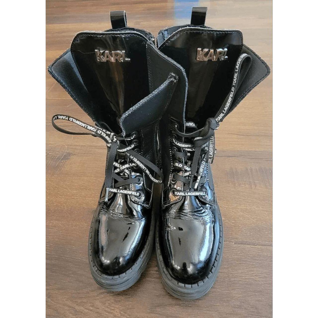 Karl lagerfeld best sale boots sale