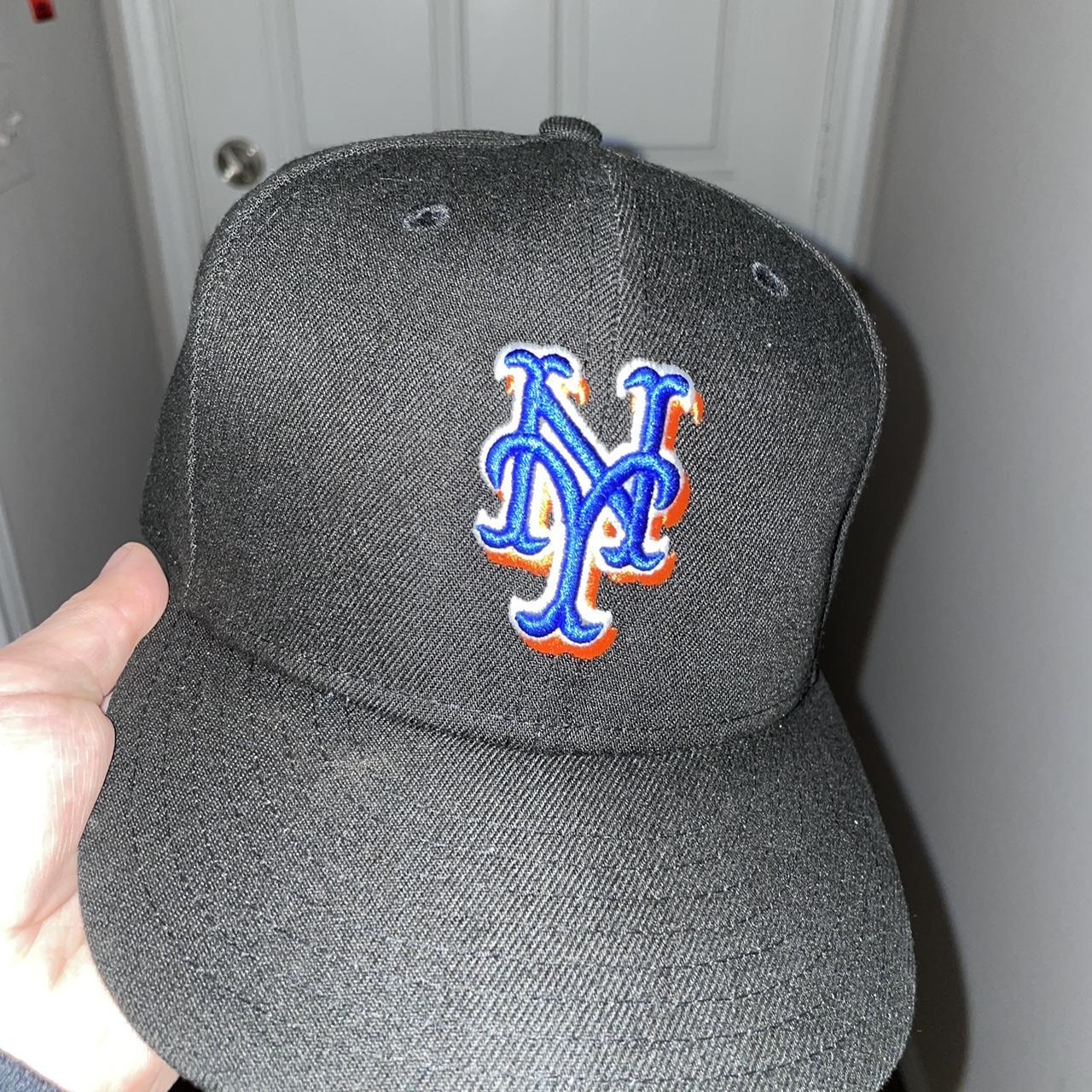 New York Mets New Era Authentic Collection On-Field 59FIFTY Fitted Hat - Black 7 3/8