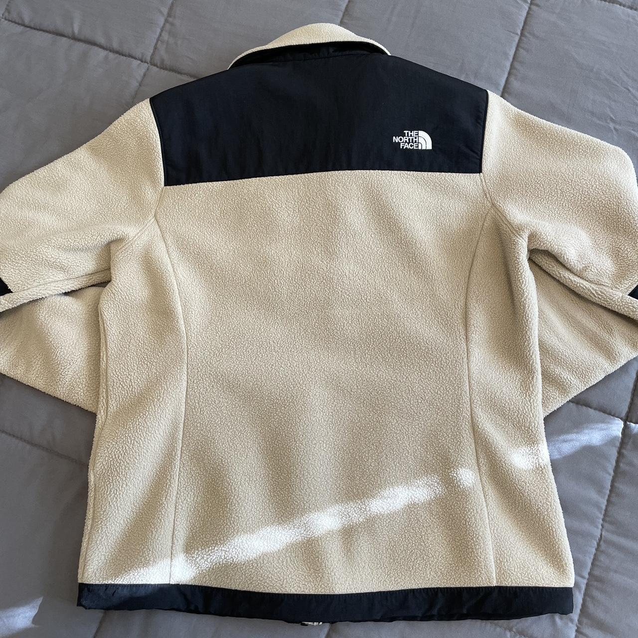 The North Face Women's Cream and Black Jacket (2)