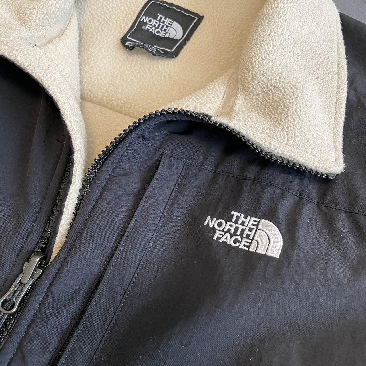 The North Face Women's Cream and Black Jacket (3)