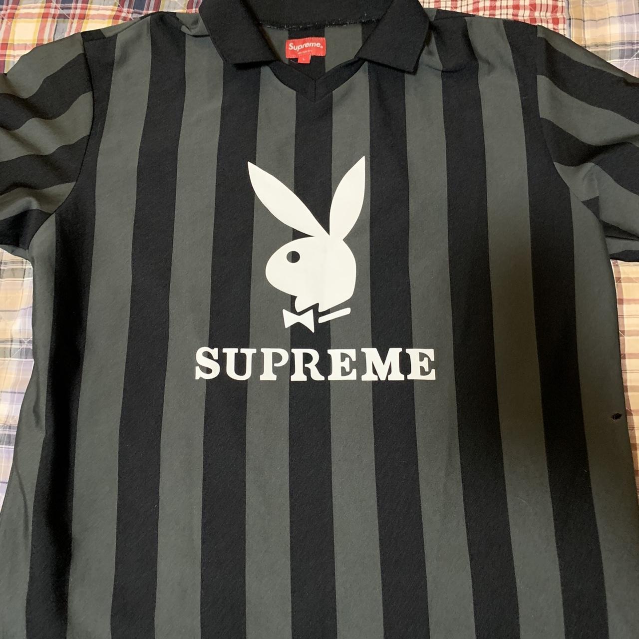 Supreme Soccer Jersey - Depop