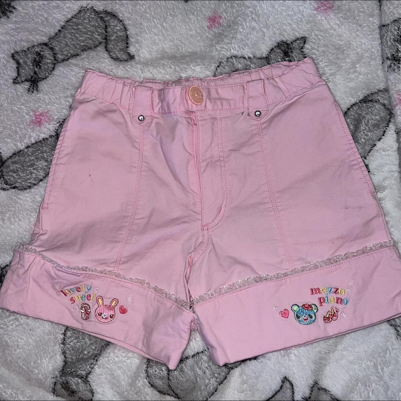 mezzo piano shorts! some stains as... - Depop