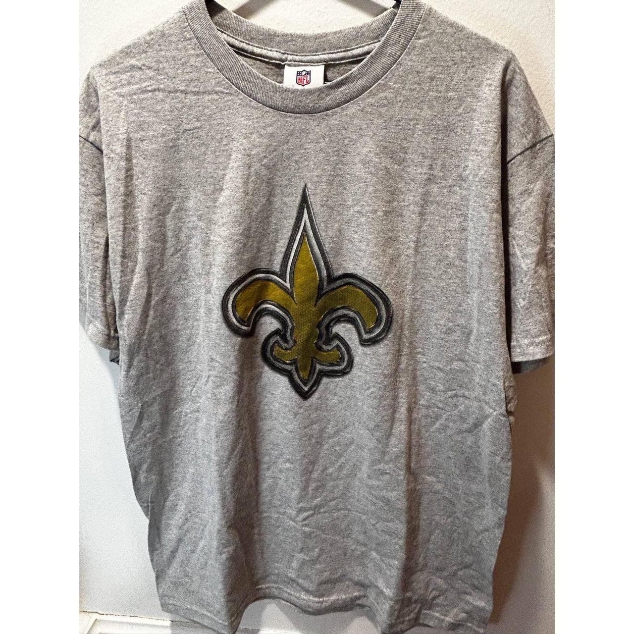 New Orleans Saints T-Shirt NFL Apparel, NWOT Mens Large