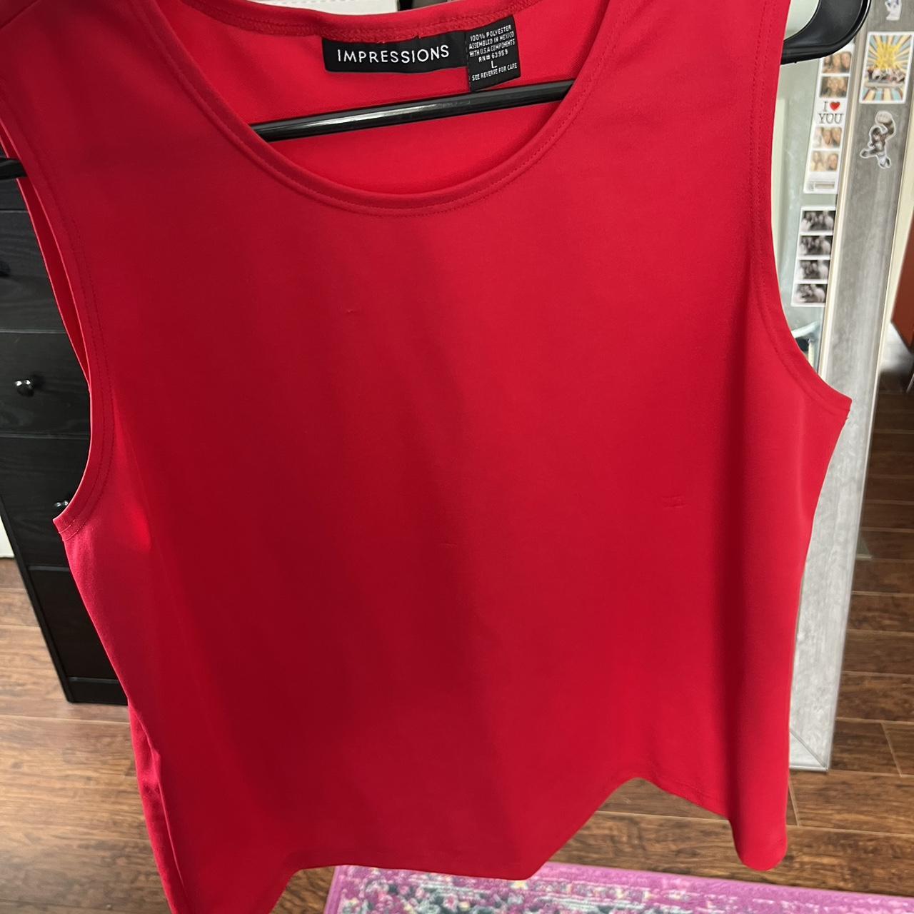 Red impressions under shirt. Given to me by my... Depop